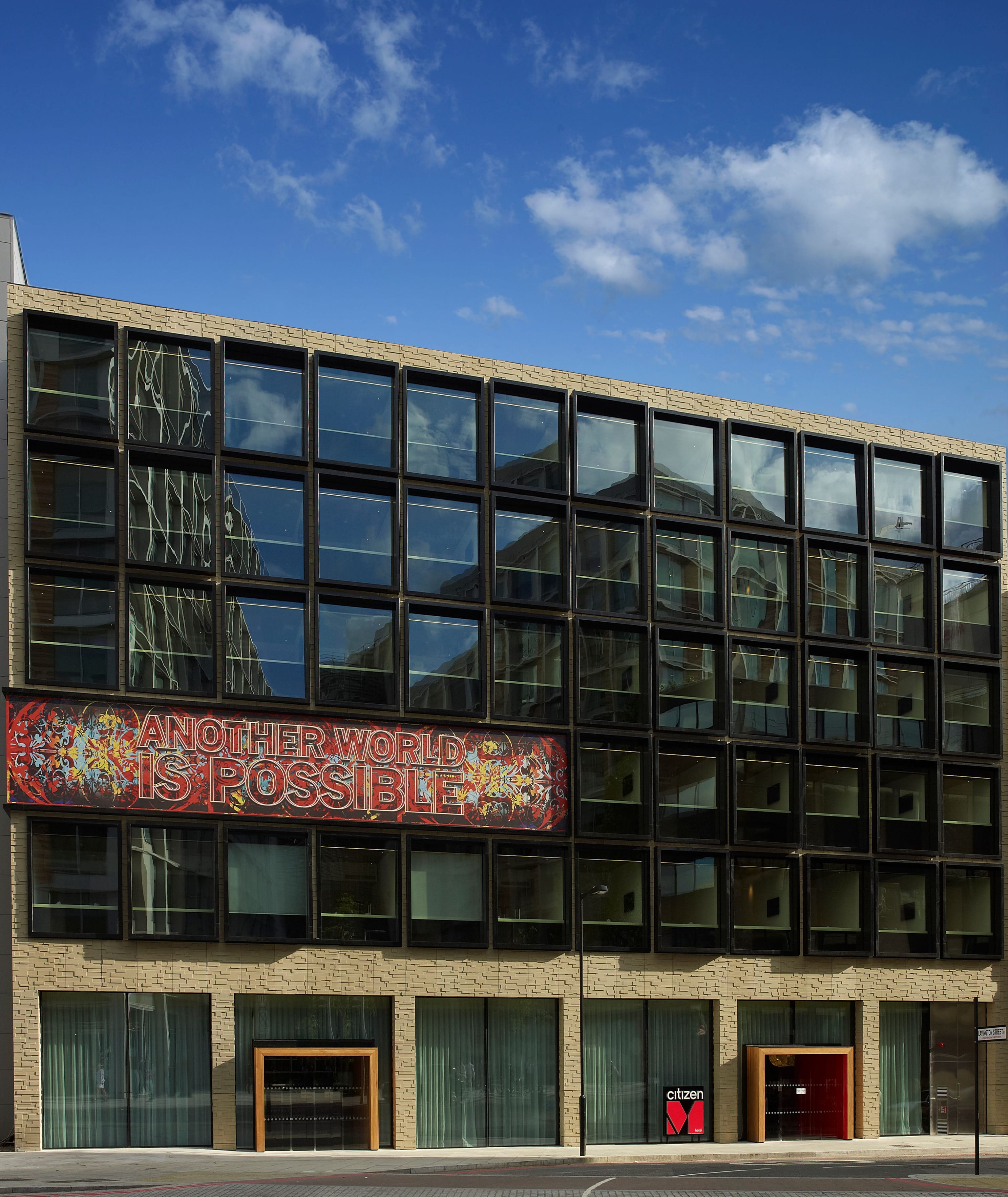 Citizen M London Bankside building onbewerkt