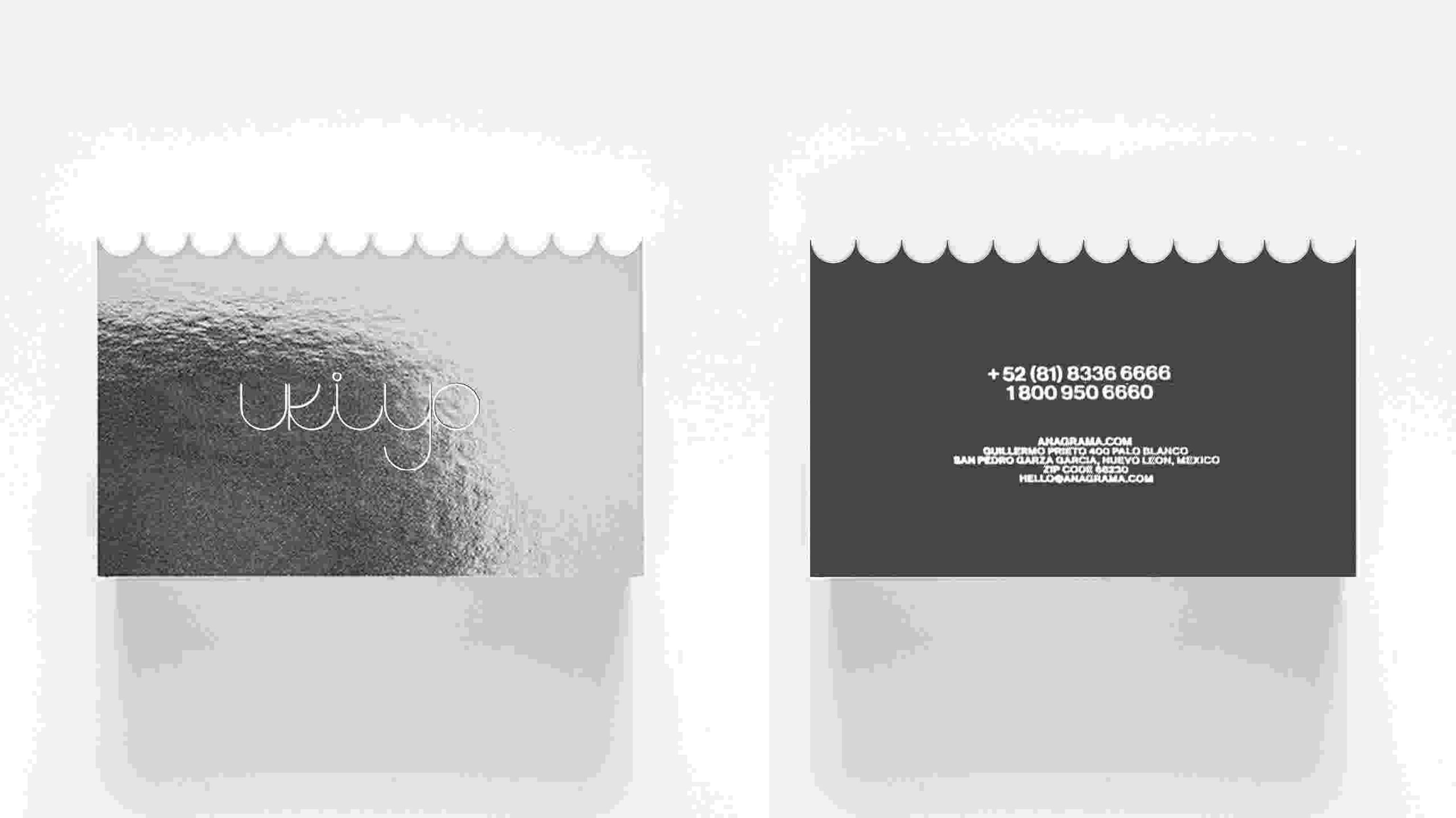 Concrete ukiyo business card