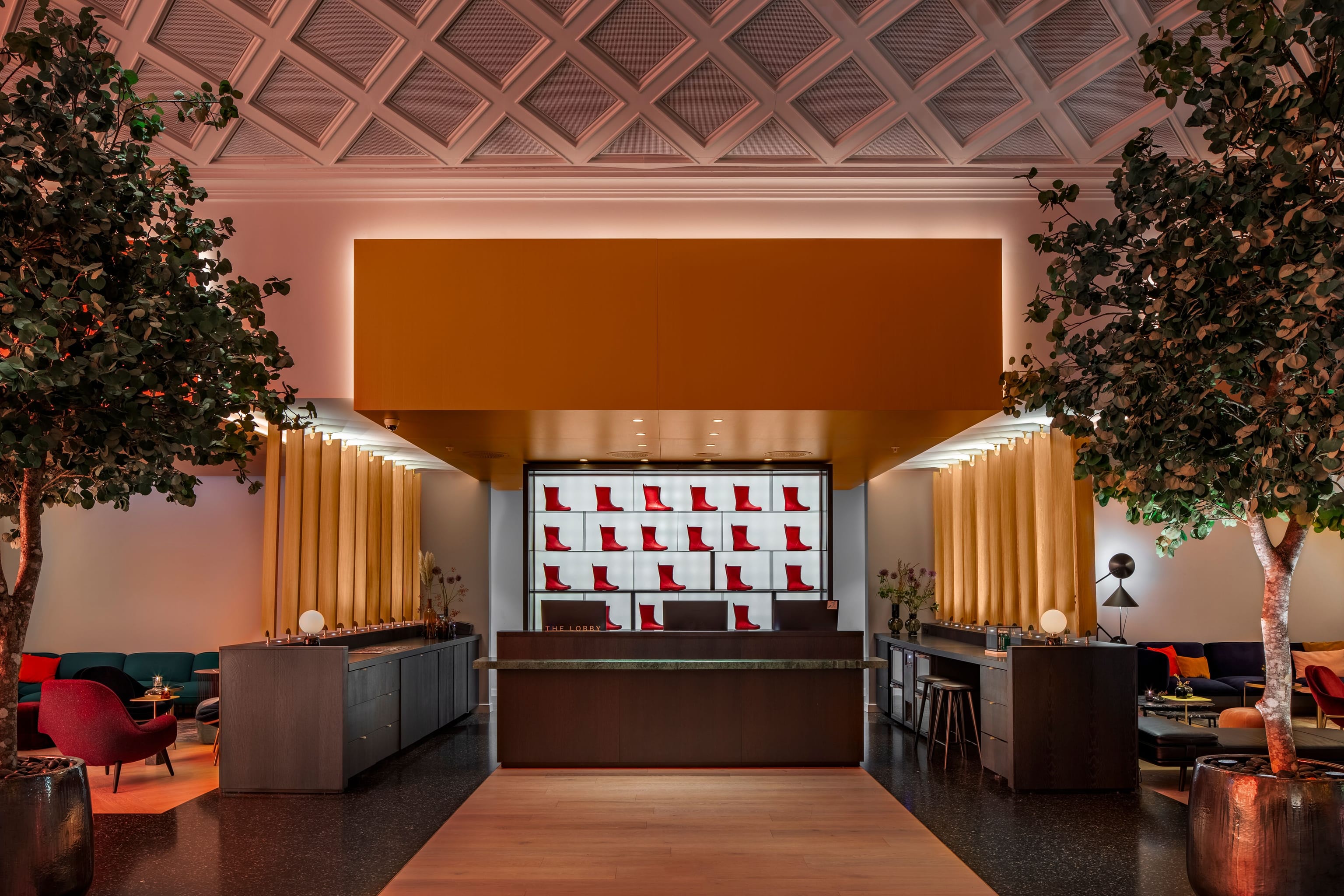 Hotelnorge lobby checkin