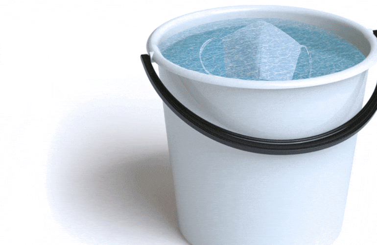 Como lavar máscara de pano corretamente Facilita