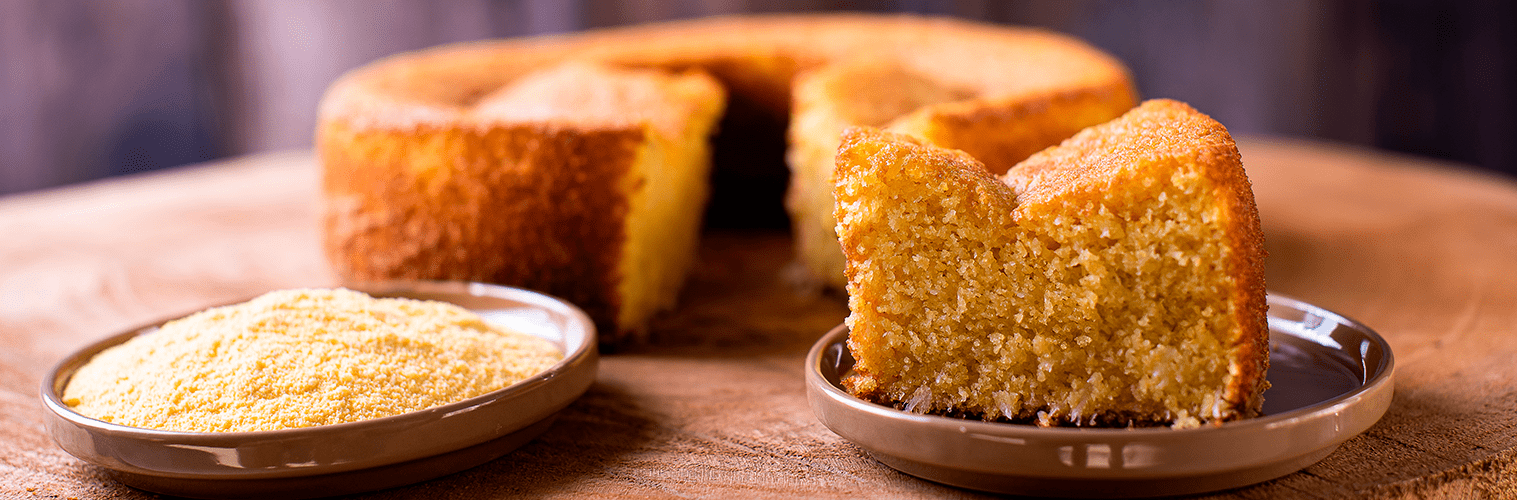 Bolo de fubá com leite de coco, Receita