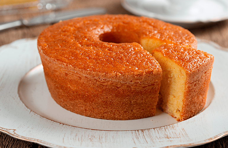 Bolo de Fubá com 3 Ingredientes – NaColher