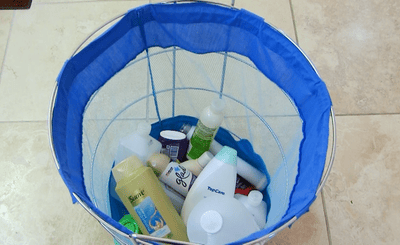 products gathered during a heat treatment