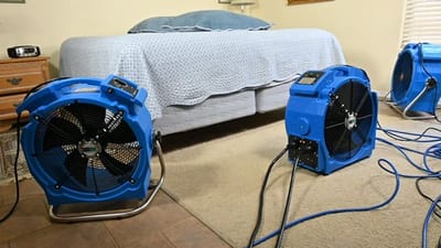 Bed Bug Heater set-up