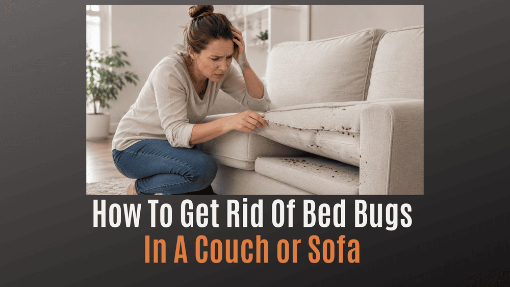 
                How to Get Rid of Bed Bugs in a Couch or Sofa
                      