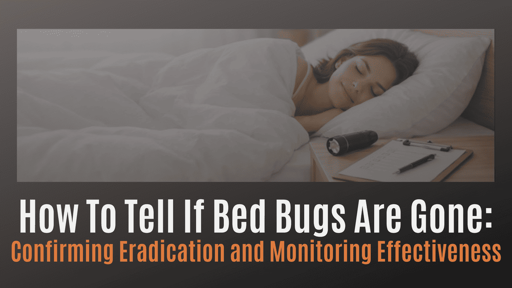 
                How to Tell if Bed Bugs Are Gone: Confirming Eradication and Monitoring Effectiveness
                      