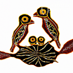 82°, Saturn in Gemini, Australian Aboriginal Art artwork