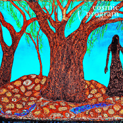 293°, Ascendant in Capricorn, Australian Aboriginal Art artwork