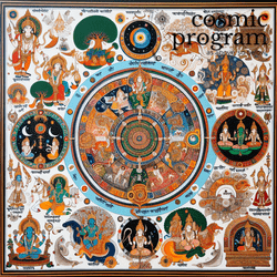 158°, Mars in uttara phalguni Indian Phad Painting artwork