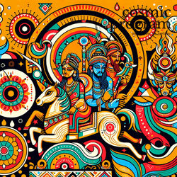 30°, Chiron in krittika Pop Art artwork