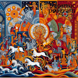 213°, Pluto in vishakha Pop Art artwork