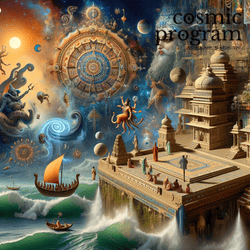 51°, Jupiter in rohini Surrealism artwork