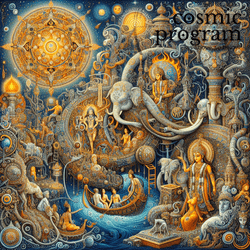 140°, North Node in purva phalguni Surrealism artwork