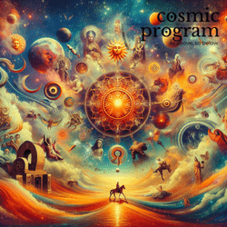 206°, Sun in vishakha Surrealism artwork