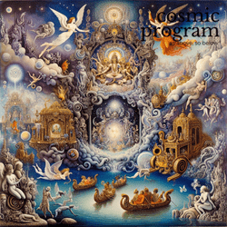 355°, Chiron in revati Surrealism artwork