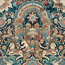 355°, Chiron in revati Islamic Art artwork