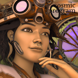 117°, Venus in Cancer, Steampunk artwork