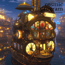 138°, Sun in Leo, Steampunk artwork