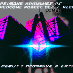 24°, North Node in Aries, Cyberpunk artwork