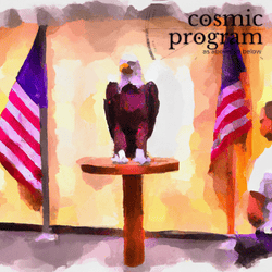 308°, Moon in Aquarius, Courtroom sketch using pastels and watercolours artwork