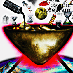 247°, Saturn in Sagittarius, Symbolism artwork