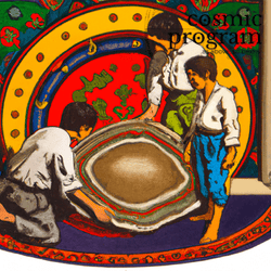 294°, Midheaven in Capricorn, Symbolism artwork