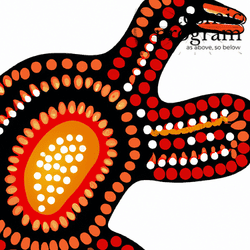 140°, North Node in Leo, Australian Aboriginal Art artwork