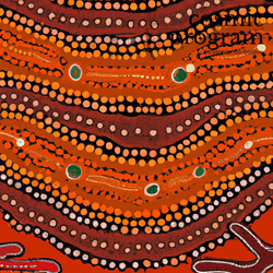 245°, Venus in Sagittarius, Australian Aboriginal Art artwork