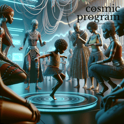 157°, Jupiter in Virgo, Afrofuturism artwork