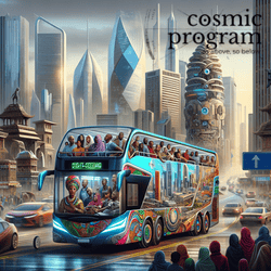 210°, Mars in Scorpio, Afrofuturism artwork