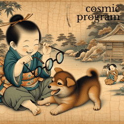 260°, Mercury in Sagittarius, Traditional Japanese Art artwork