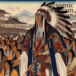 270°, Neptune in Capricorn, Traditional Japanese Art artwork