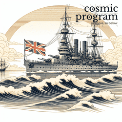 287°, Jupiter in Capricorn, Traditional Japanese Art artwork