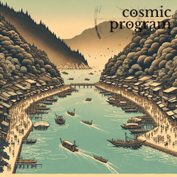 333°, Moon in Pisces, Traditional Japanese Art artwork