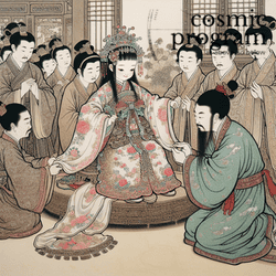 157°, Uranus in Virgo, Traditional Chinese Art artwork
