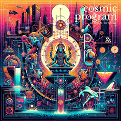 100°, Ascendant in pushya Cyberpunk artwork