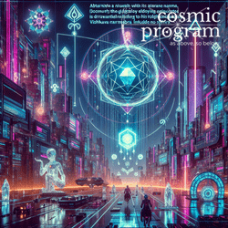 182°, Ascendant in chitra Cyberpunk artwork
