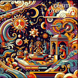 268°, Mars in uttara ashadha Pop Art artwork