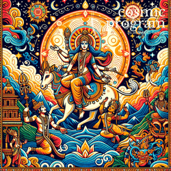 350°, Chiron in revati Pop Art artwork