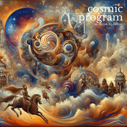 185°, Jupiter in chitra Surrealism artwork