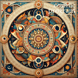 279°, Midheaven in uttara ashadha Islamic Art artwork