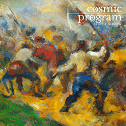 265°, North Node in Sagittarius, Impressionism artwork