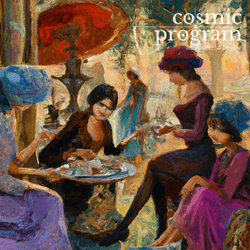 298°, Pluto in Capricorn, Impressionism artwork