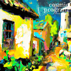 135°, Sun in Leo, Expressionism artwork