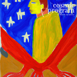 308°, Mars in Aquarius, Expressionism artwork