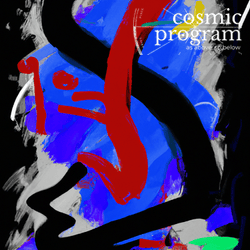 310°, Moon in Aquarius, Expressionism artwork