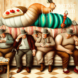 104°, Jupiter in Cancer, Surrealism artwork