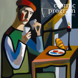 345°, Saturn in Pisces, Pablo Picasso artwork