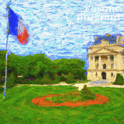 174°, Sun in Virgo, Claude Monet artwork