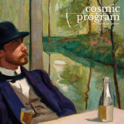 345°, Pluto in Pisces, Claude Monet artwork